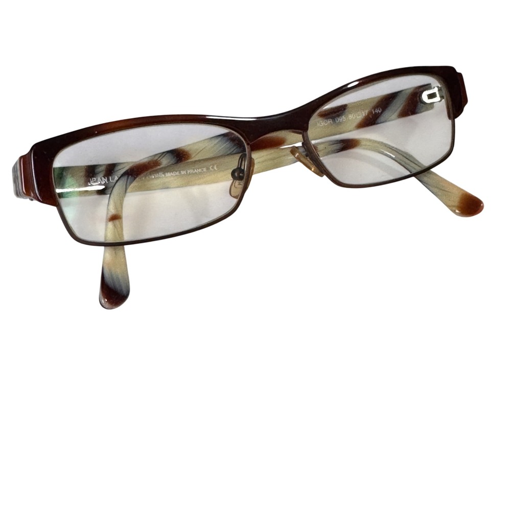 Jean Lafont Paris Igor 095 Eyeglasses‎ Brown Tortoise Marbled 50-17-140 France